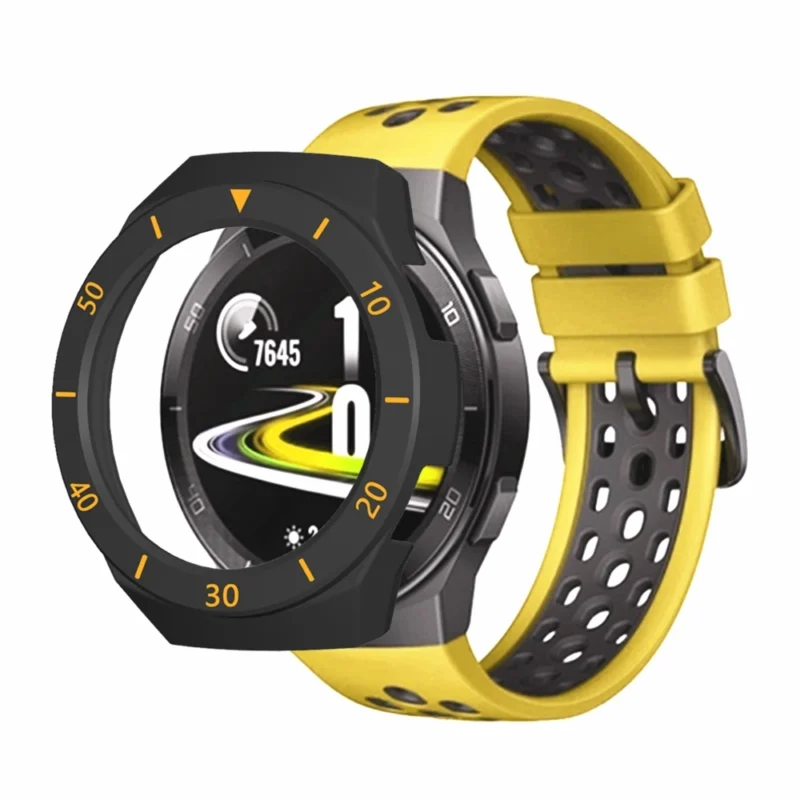PC Protective Case Cover For Huawei Watch GT 2e Smart Watch Replacement Hard Protection Cases Bumper Wristband Accessories - Image 4