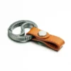 TI069 frosted titanium electrode Edge + brown leather
