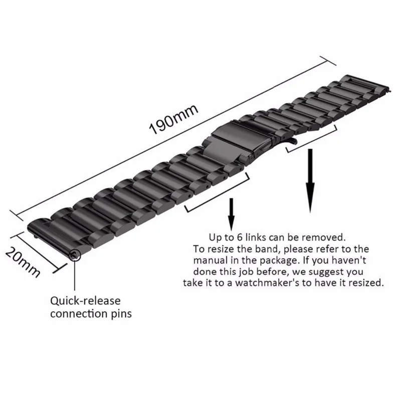 Steel Strap For Huawei Watch GT2E Watchband Bracelet Stainless Stee Band for Huawei GT 2E Metal Wristband Correa Accessories - Image 4