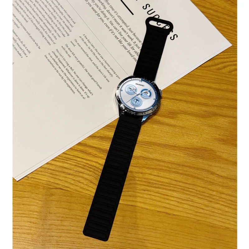 20 22mm Magnetic Silicone Strap For Huawei Watch GT2 3 4 5/GT5Pro 46mm 42mm GT2Pro GT2e Sport Bracelet Correa Honor ES/GS 4 3 3i - Image 4
