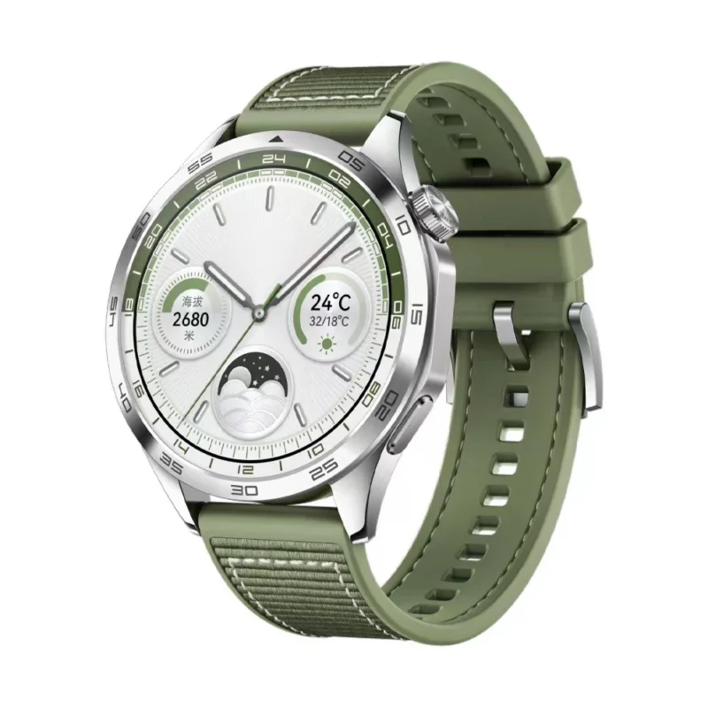 22mm Braid Nylon Silicone Strap For Huawei GT4 46mm Band For Huawei Watch 4 4Pro 3 3Pro 2 Classic GT 4 GT3 GT2e GT2 3 Pro Correa - Image 4