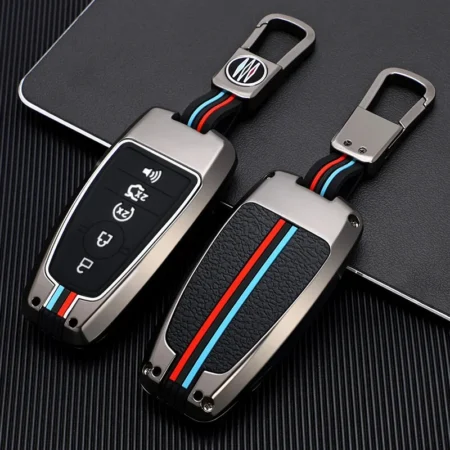 Zinc Alloy Car Key Cover For Ford Fusion Mondeo Mustang Explorer Edge EcoSport For Lincoln Mondeo MKC MKZ MKX Car Accessories