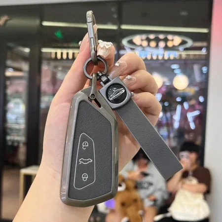 alloy Car Key Case Full Cover Shell For VW Volkswagen ID.3 ID.4 Golf 8 2022 2023 MK8 Cupra Skoda Octavia SEAT Leon MK4 Formento