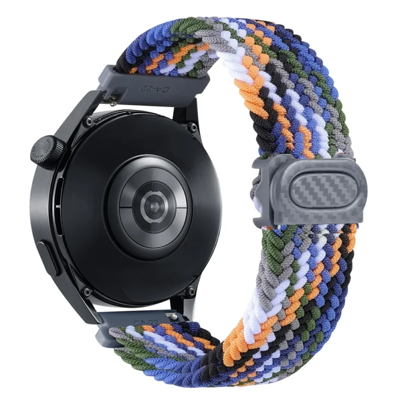Strap For Samsung Galaxy Watch 6 5 4 Classic/Pro/7/FE/40 44mm Nylon Braided Loop Correa Bracelet Huawei GT 2e 3 4 Band 20mm 22mm - Image 2