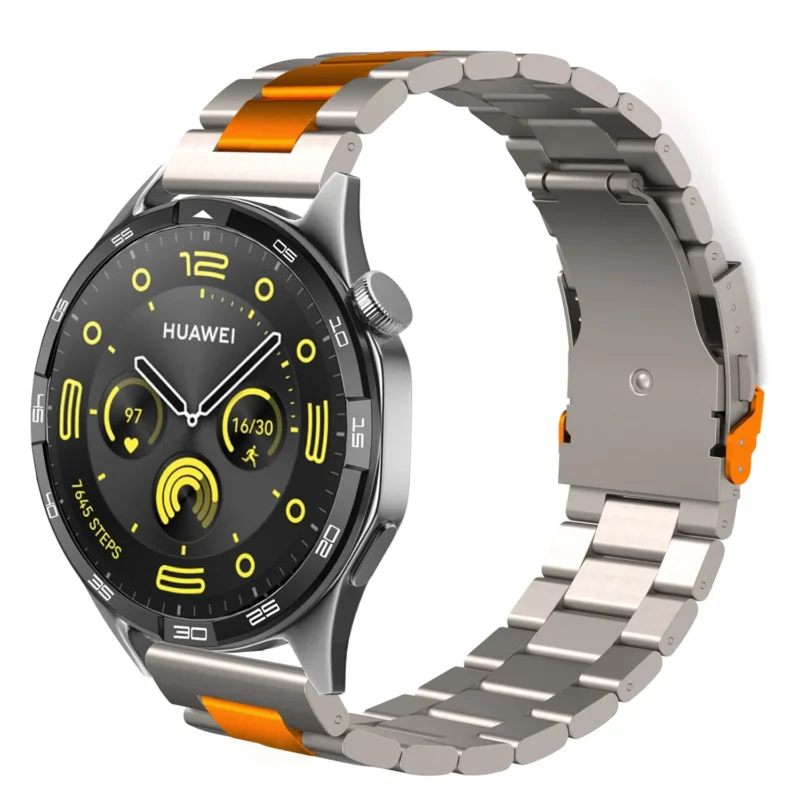 22mm Watchband For Samsung Gear S3 Galaxy Watch 3 45mm Metal Stainless Steel Strap For Huawei GT 5 4 3 2 2E GTR4 GTR3 GTR2E Band - Image 2