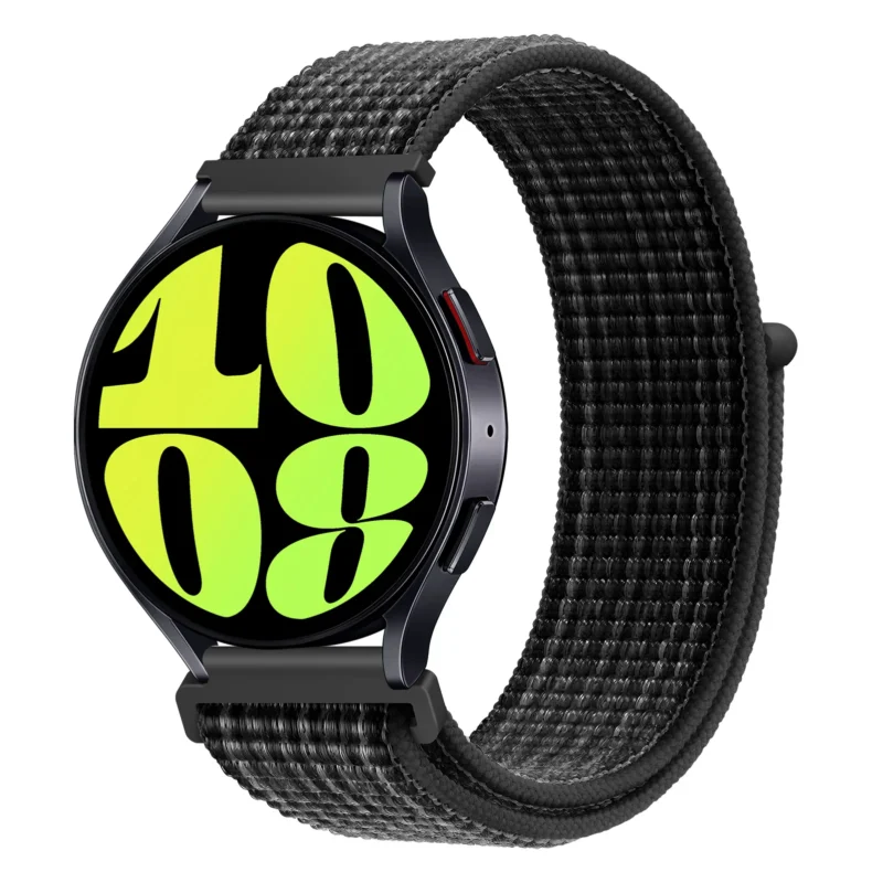 Nylon Loop Band For Samsung Galaxy Watch 6 4 7 classic/5 Pro/active 2/Gear S3 20mm/22mm Bracelet Huawei watch GT 2e 3 pro strap - Image 2
