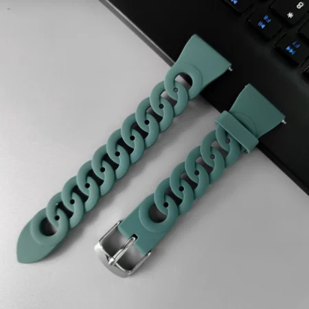 20mm 22mm Strap For Samsung Galaxy watch 4 5 6 classic 40mm 44mm Gear S3 active 2 silicone bracelet correa HUAWEI GT 2e 3 4 band