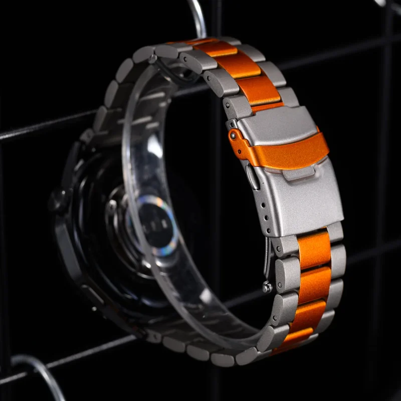 22mm Watchband For Samsung Gear S3 Galaxy Watch 3 45mm Metal Stainless Steel Strap For Huawei GT 5 4 3 2 2E GTR4 GTR3 GTR2E Band - Image 4