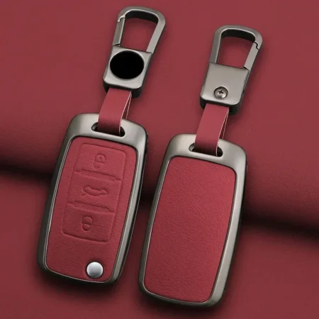 Car Key Case Cover Key Bag for Volkswagen VW Golf 3 4 5 6 Mk4 Mk6 Passat B5 B6 B7 B8 Cc Polo Tiguan Mk2 Touran Jetta 6 Bora Mk6