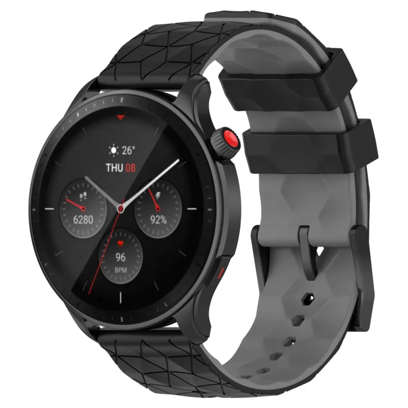 20 22mm Silicone Strap for Huami Amazfit GTR 47mm/4/3/Pro 2 2e Sport Watchband for Amazfit Pace Stratos 3 2 2S/Balance/GTS4 Band - Image 4