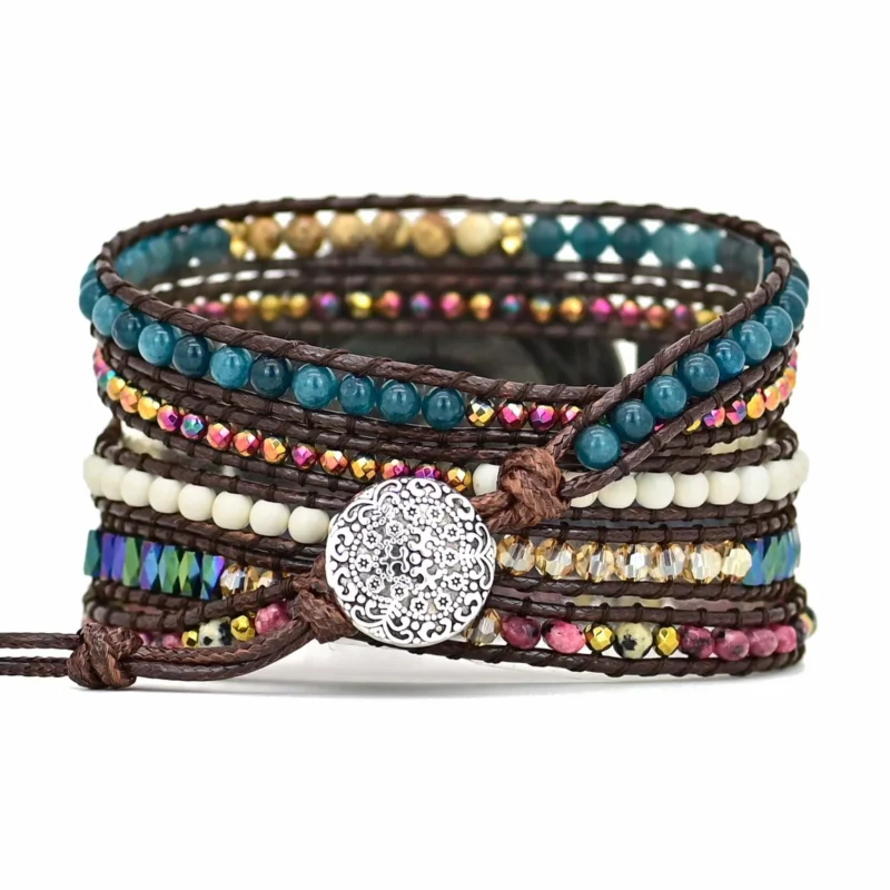 20mm 22mm Natural Stone Strap For Samsung Galaxy Watch 7 6 5 4 Classic Active 2 S3 Retro Women Bracelet For Huawei GT4３Pro GT2e - Image 5