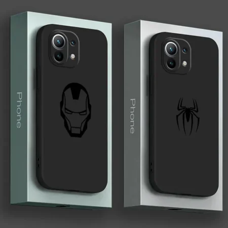 Marvel Spiderman Ironman Phone Case Cover