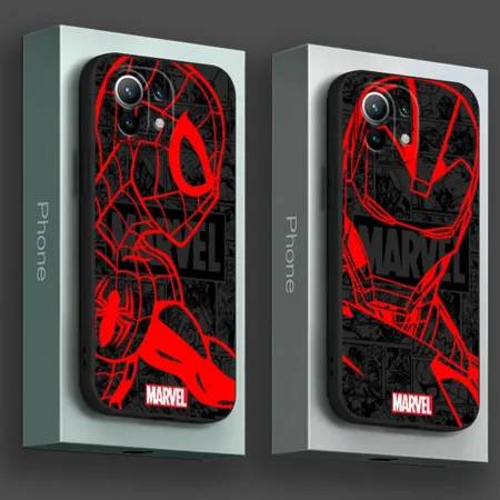 Marvel Spiderman Ironman Avengers Phone Case Cover
