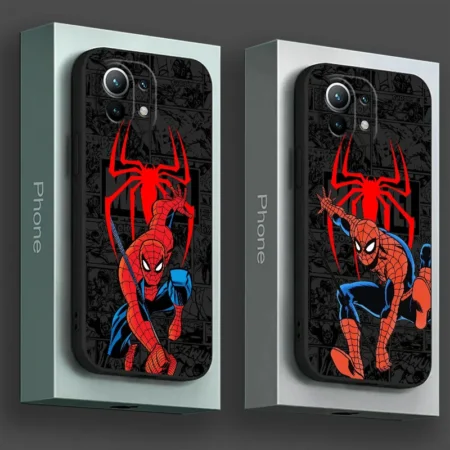 Silicone Phone Case Cover Marvel Spider Man