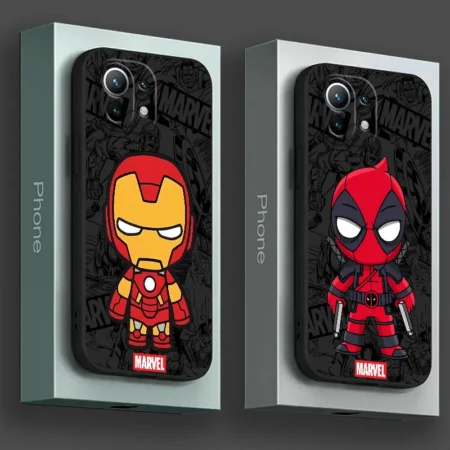 Marvel Ironman Deadpool Phone Case Cover