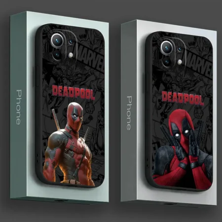 Deadpool Marvel Cool Phone Case Silicon Cover
