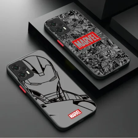 Marvel Ironman Spiderman Case Cover