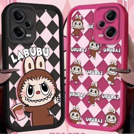 Cartoon Lovely Labubu Case Cover
