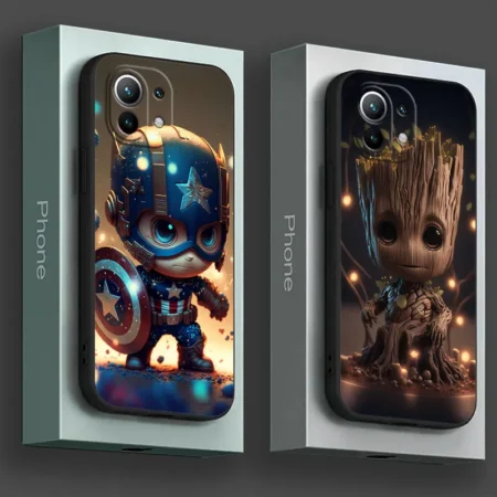 Child Marvel Avengers Captain America Phone Case Cover