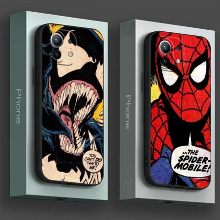Venom Spiderman Marvel Phone Case Silicone Cover