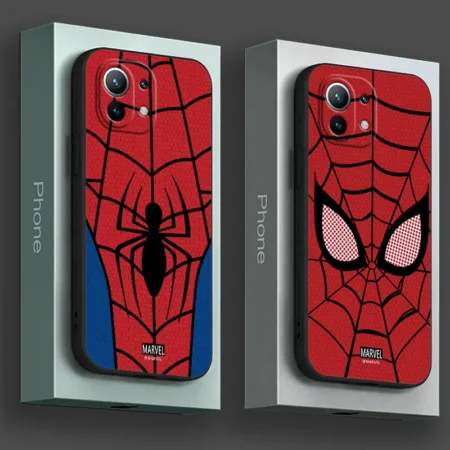 Marvel Spiderman Spider Eyes Phone Case Soft Cover